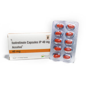 Accufine 40mg (Isotretinoin Capsules IP)