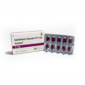Accufine 5mg (Isotretinoin Capsules IP)